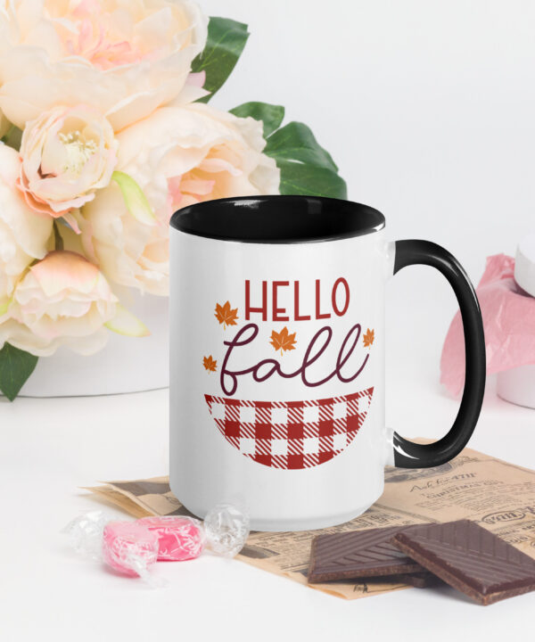 Hello Fall Mug With Color Inside Black 15 Oz Right 68e4cd9165d02