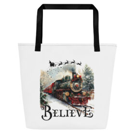 Believe Christmas Tote Bag | Magic of Christmas Edition