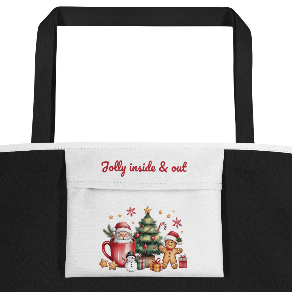 Just a Girl Who Loves Christmas Tote Bag | ’Tis the Season to Be Jolly - Image 6