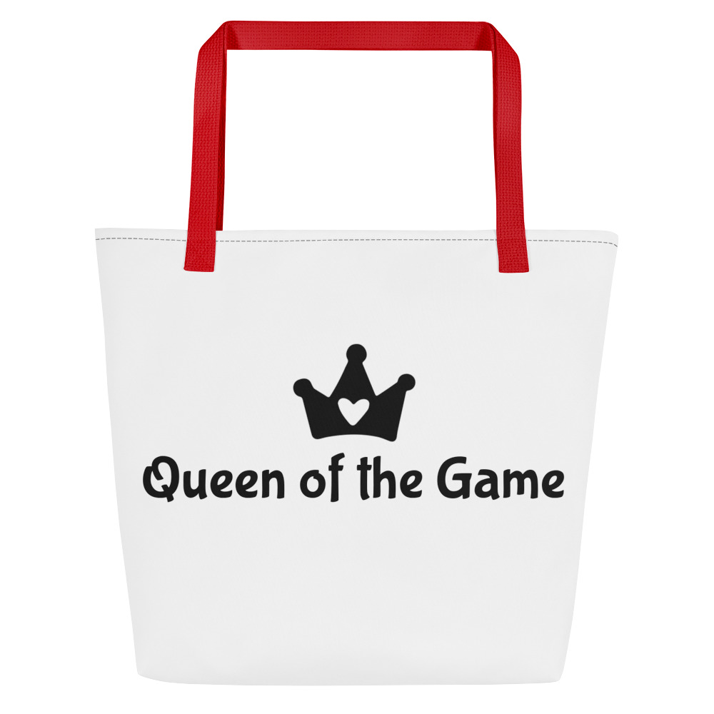 Bingo Queen Tote Bag | Queen of the Game Large Carryall - Image 5