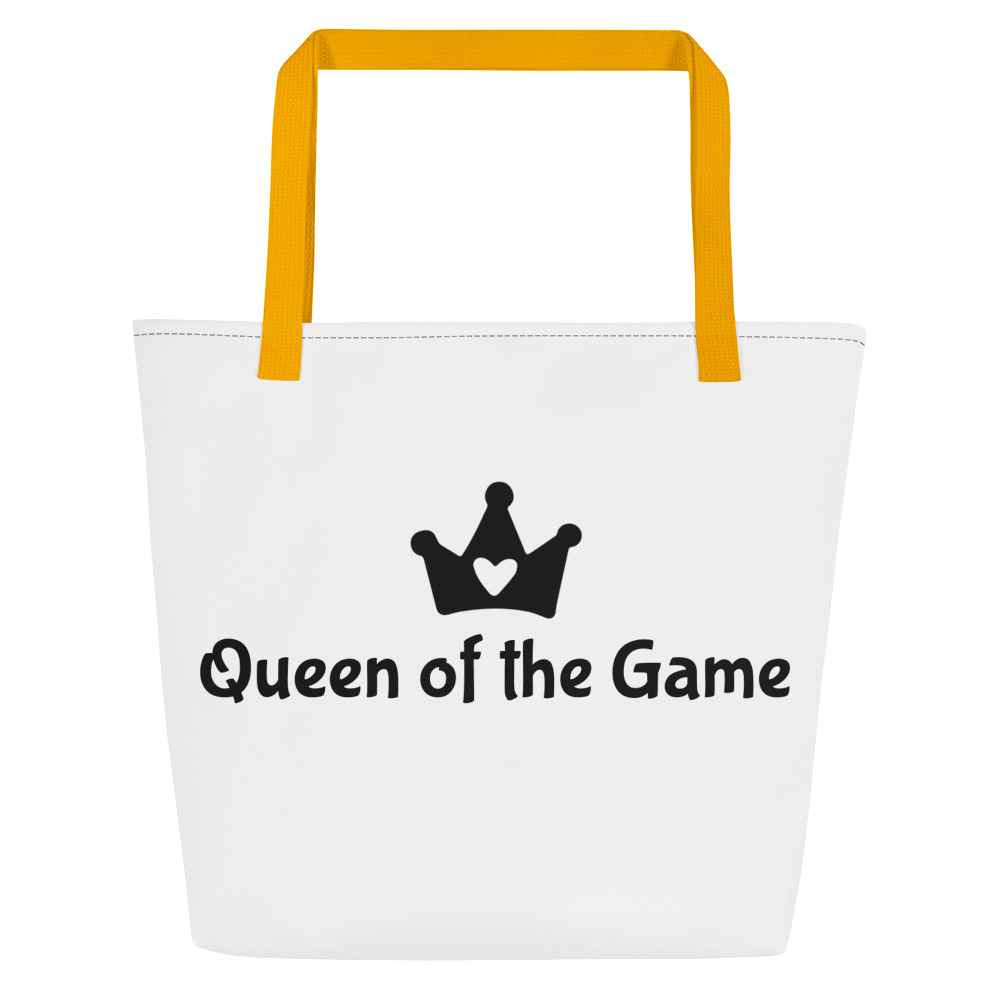 Bingo Queen Tote Bag | Queen of the Game Large Carryall - Image 8