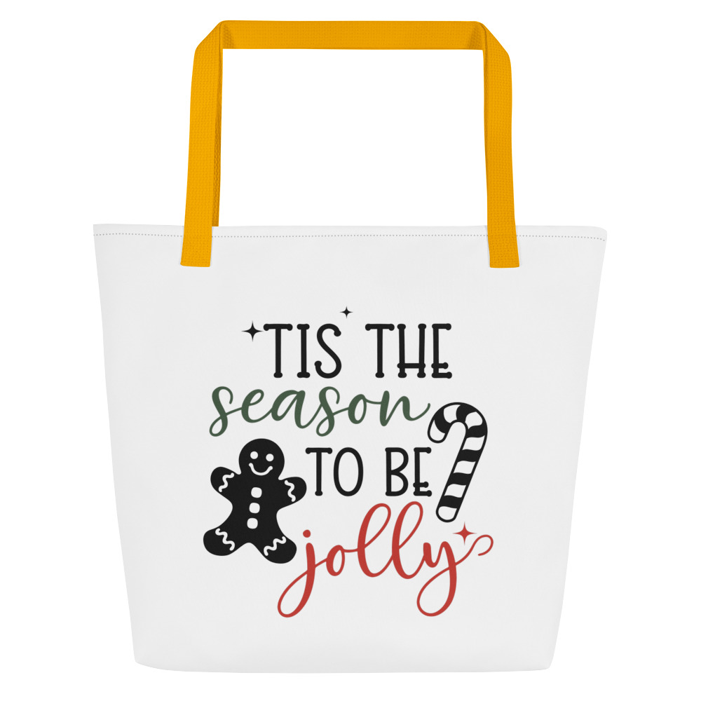 Just a Girl Who Loves Christmas Tote Bag | ’Tis the Season to Be Jolly - Image 10