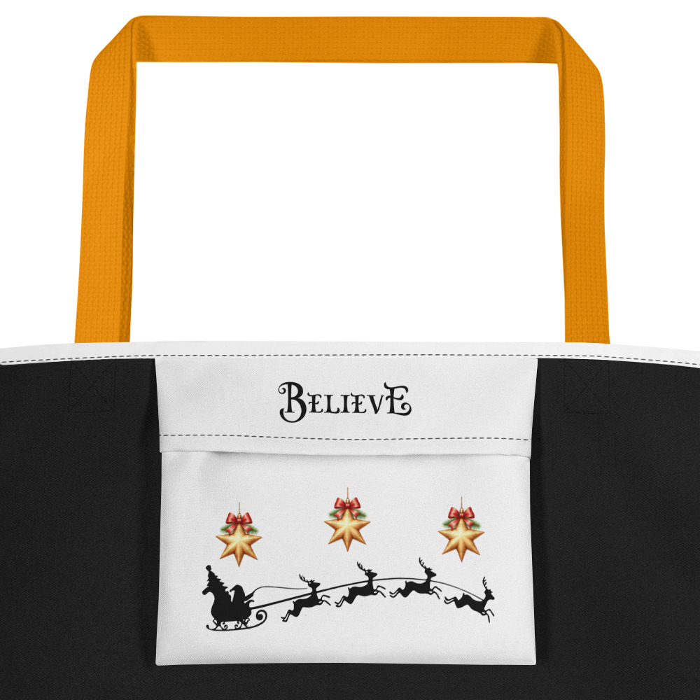 Believe Christmas Tote Bag | Magic of Christmas Edition - Image 10