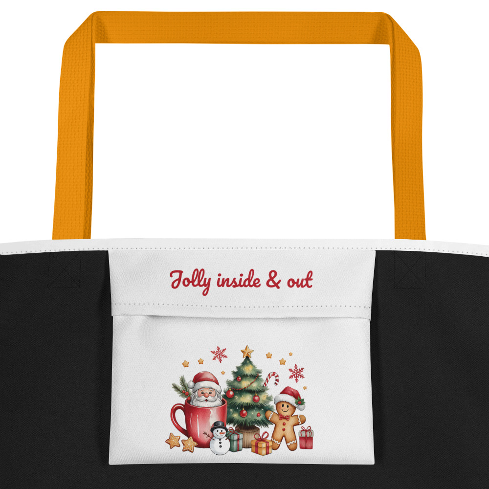 Just a Girl Who Loves Christmas Tote Bag | ’Tis the Season to Be Jolly - Image 11