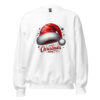Merry Christmas Santa Hat Sweatshirt – Cozy Holiday DTFlex Print