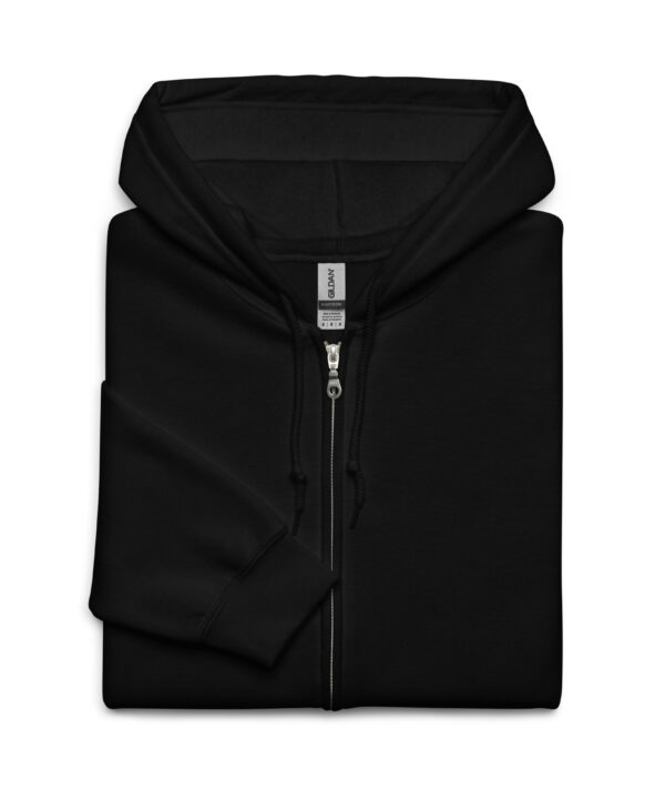 Alternative view of It’s Just a Hill, Get Over It | Mountain Biking Zip Hoodie