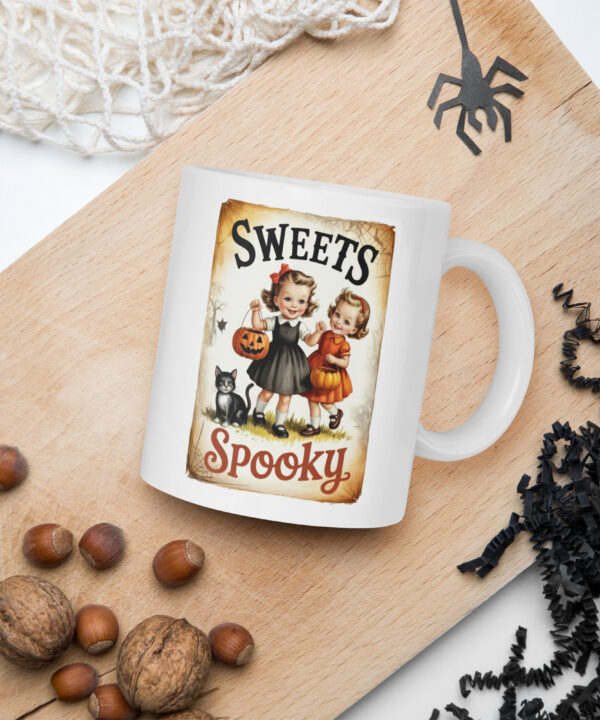Alternative view of Sweets & Spooky | Retro Halloween Mug