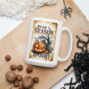 Tis the Season to Be Spooky Retro Halloween Mug â Vintage Pumpkin Design