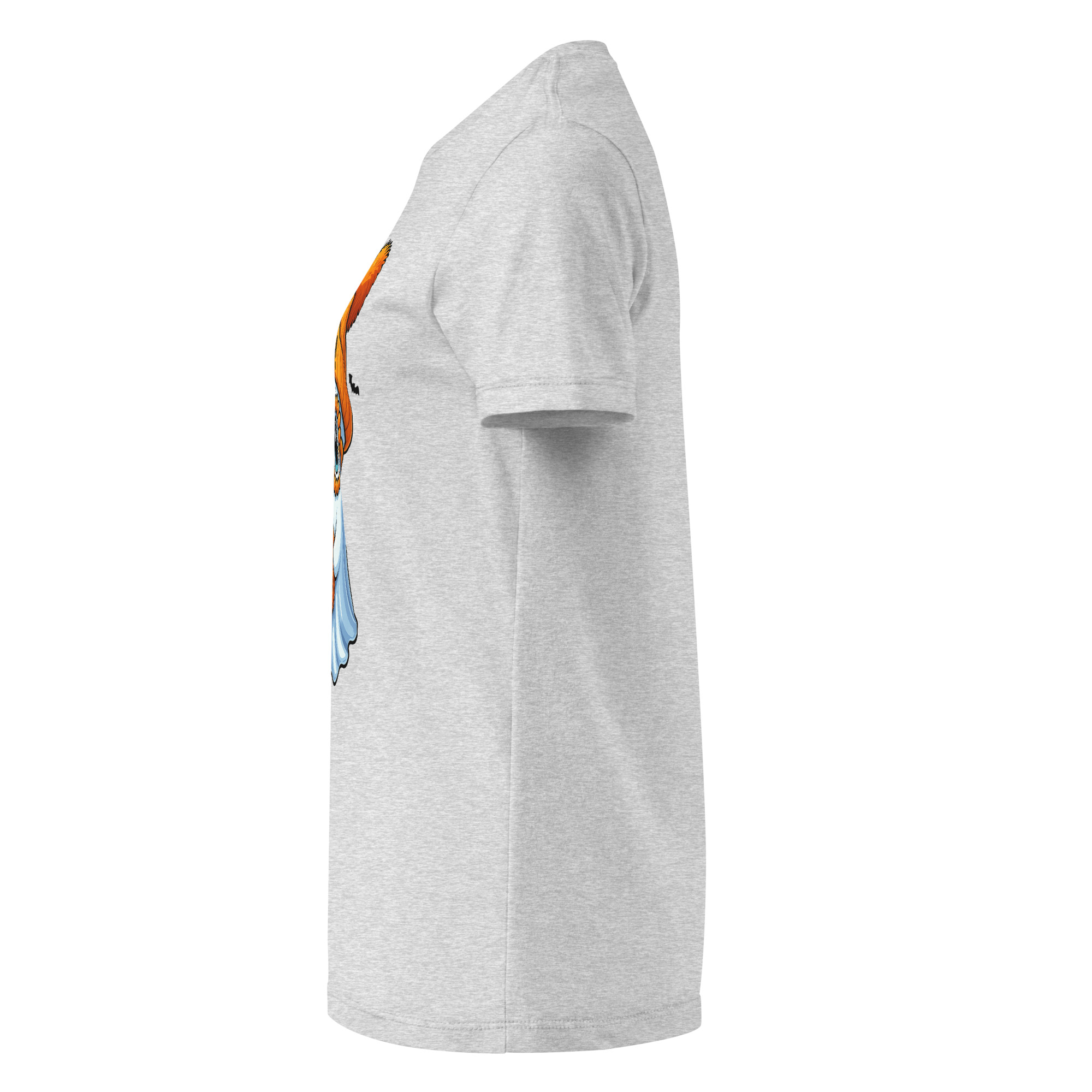 BOO! Ghost with Pumpkin & Coffee T-Shirt | Women’s Halloween Softstyle Tee - Image 35