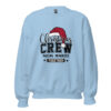Christmas Crew Sweatshirt Light Blue Front 6912e1303be5b