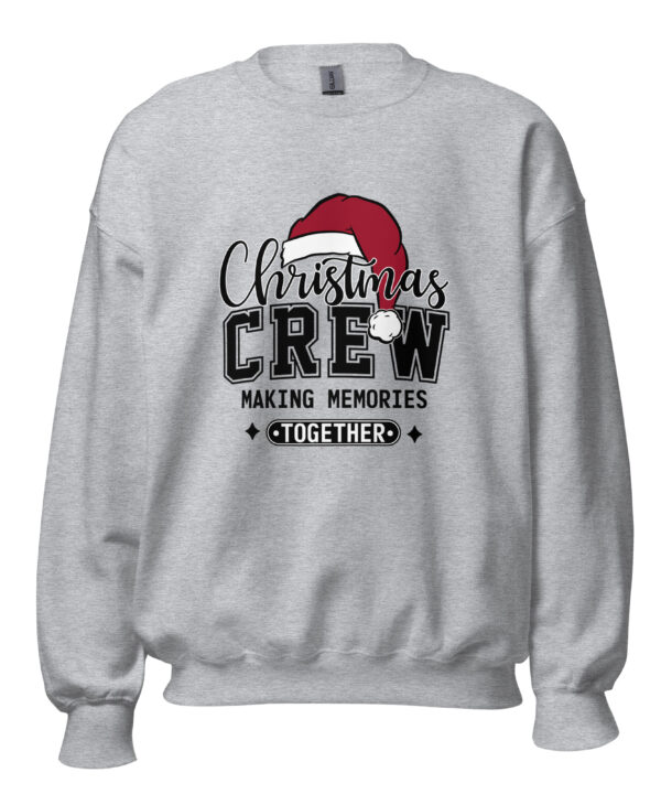 Christmas Crew Sweatshirt Sport Grey Front 6912e1303eace