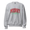 Merry Christmas Sweatshirt Sport Grey Front 6912f96c428aa