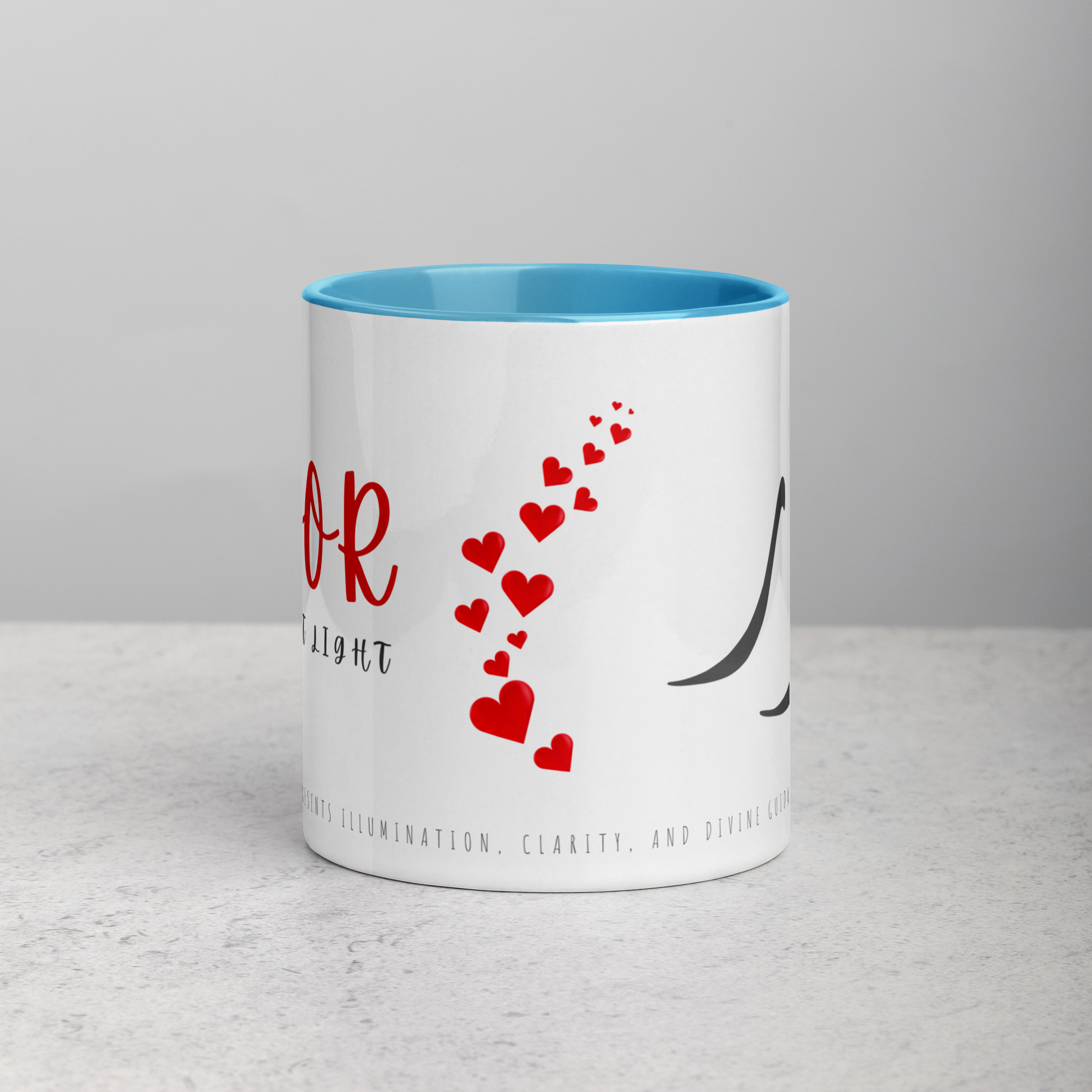 Noor Mug Blue 11 Oz Front 690f3bc47650b