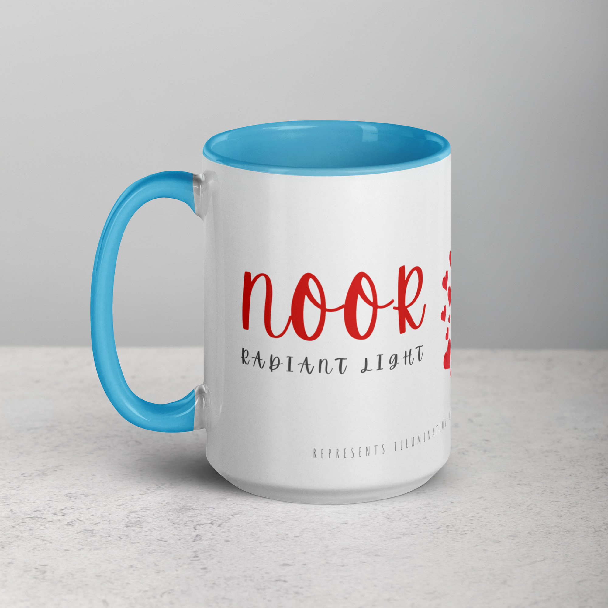 Noor Mug Blue 15 Oz Left 690f3bc47665d