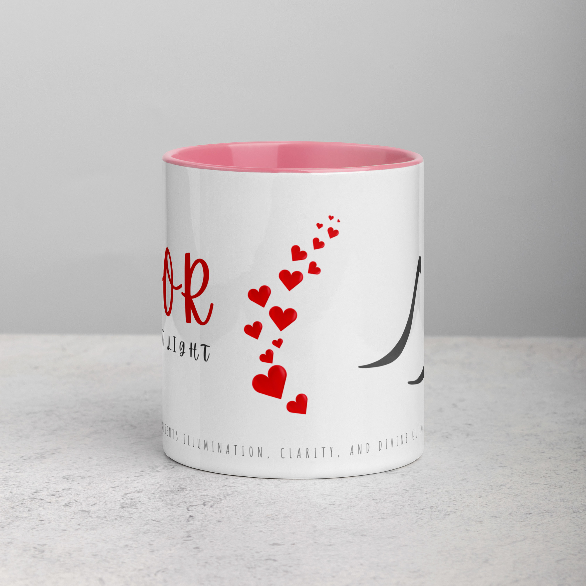 Noor Mug Pink 11 Oz Front 690f3bc47674a