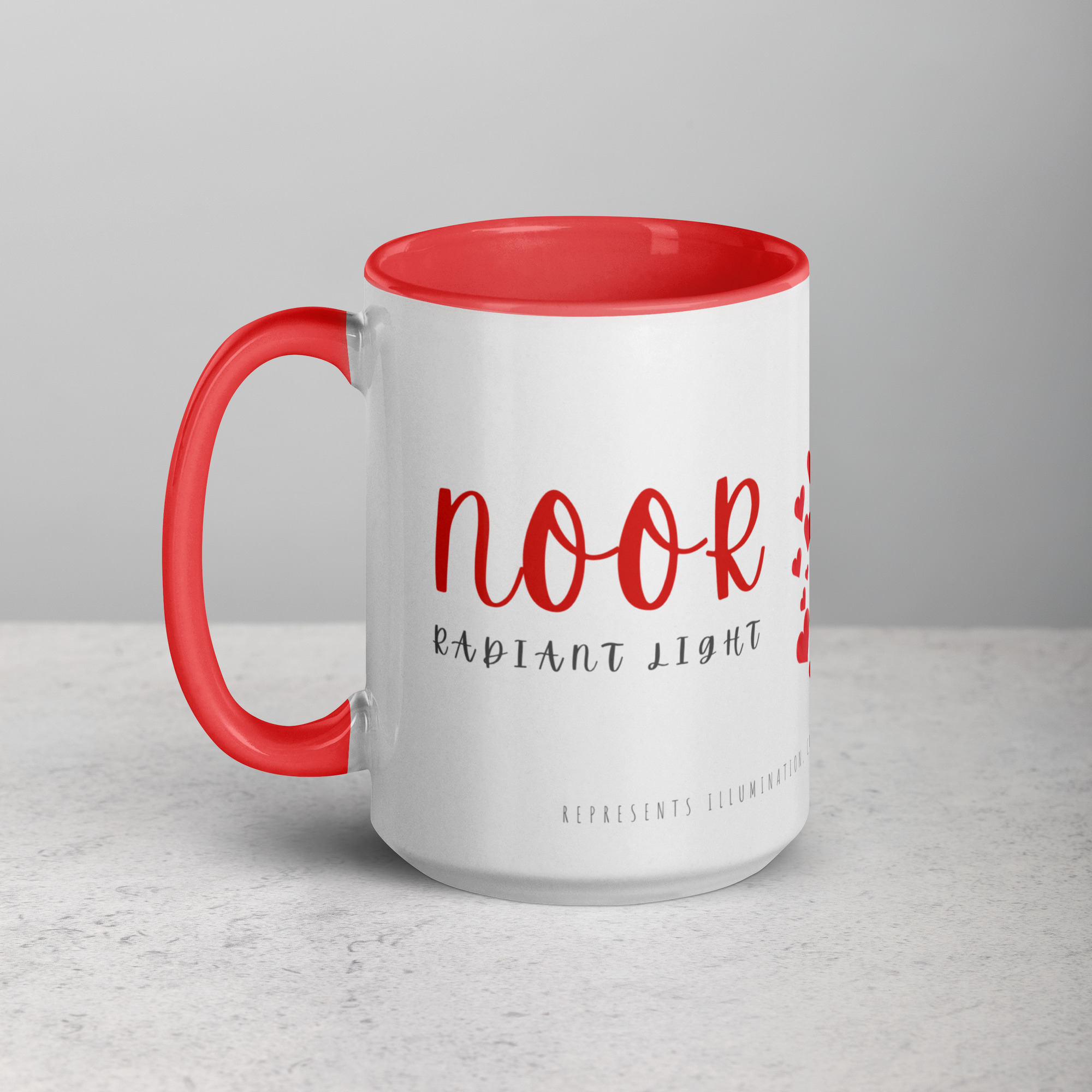 Noor Mug Red 15 Oz Left 690f3bc4762e5