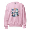 Winter Snowman Sweatshirt Light Pink Front 69131ea8de8e7