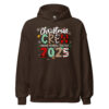 Christmas Crew 2025 Hoodie Festive Family Matching Outfit Dark Chocolate 6914b9a8bd55d
