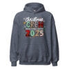 Christmas Crew 2025 Hoodie Festive Family Matching Outfit Heather Sport Dark Navy 6914b9a9065f6