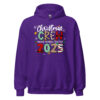 Christmas Crew 2025 Hoodie Festive Family Matching Outfit Purple 6914b9a8c5f00