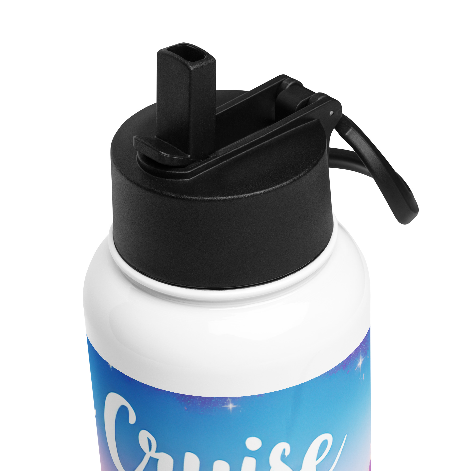 Let’s Cruise Water Bottle | Tropical Sunset Adventure - Image 2