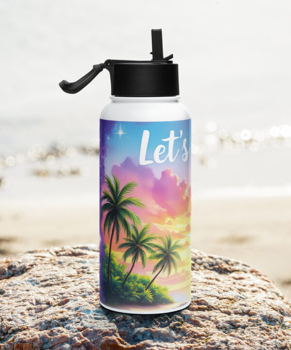 Let’s Cruise Water Bottle – Tropical Sunset Adventure