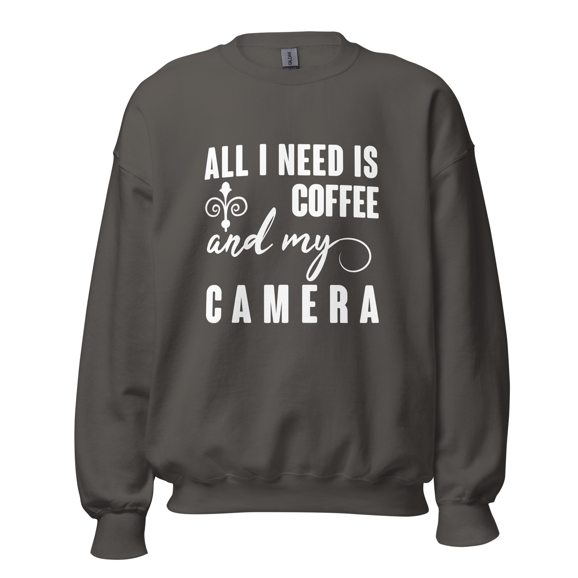 Coffee and My Camera Sweatshirt | Creative Caffeine Vibes - Image 11