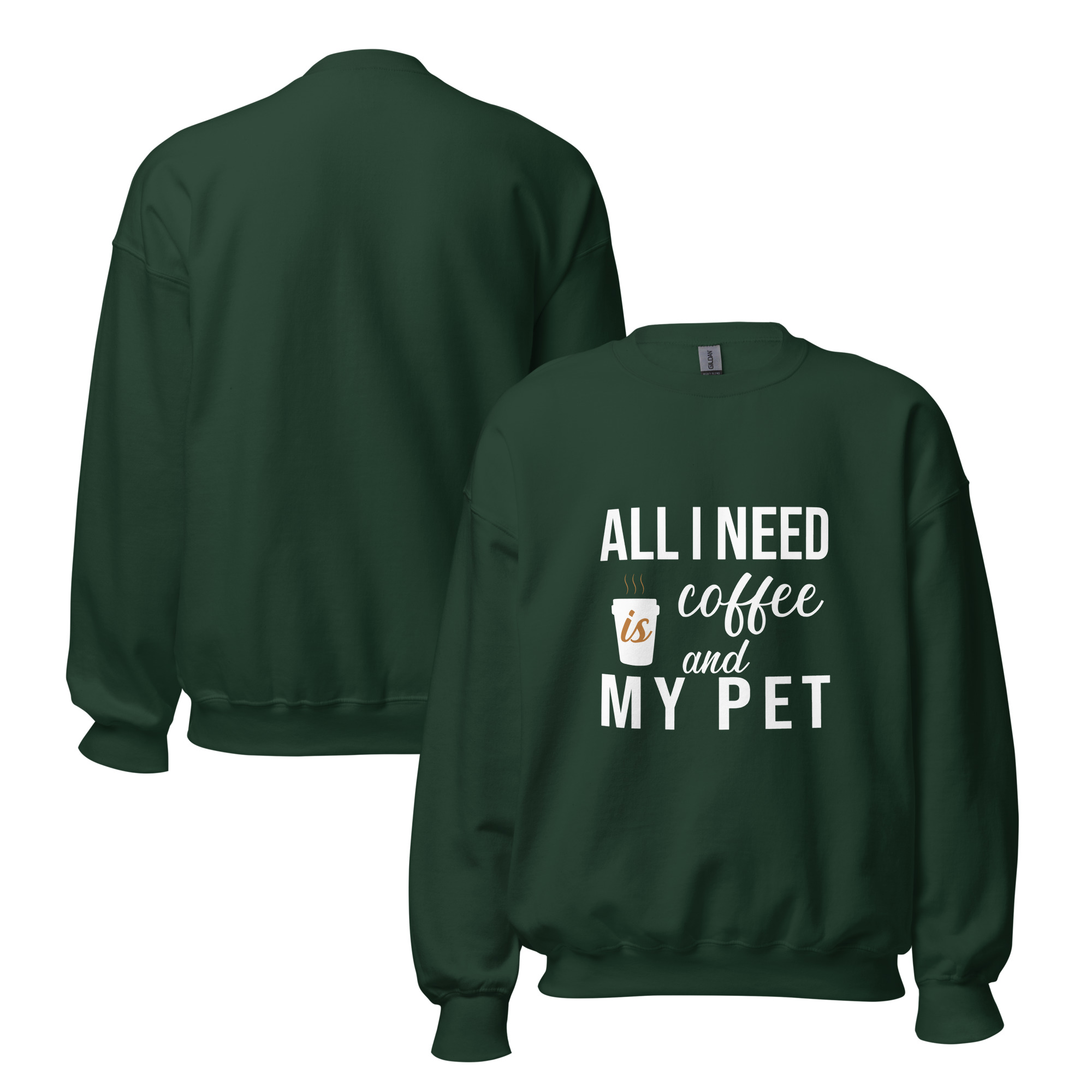 Coffee and My Pet Sweatshirt | Caffeine & Companionship Vibes - Image 5