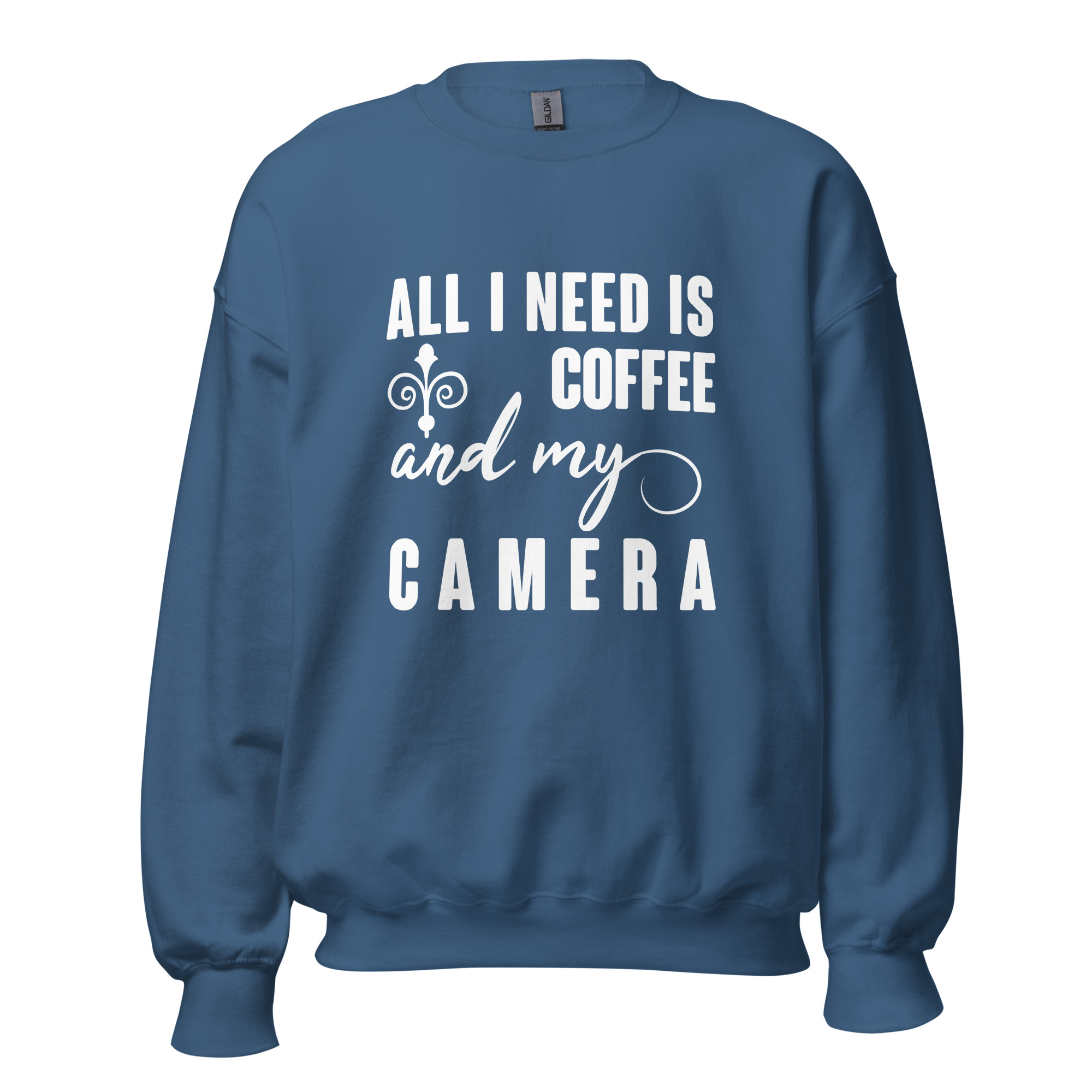 Coffee and My Camera Sweatshirt | Creative Caffeine Vibes - Image 12
