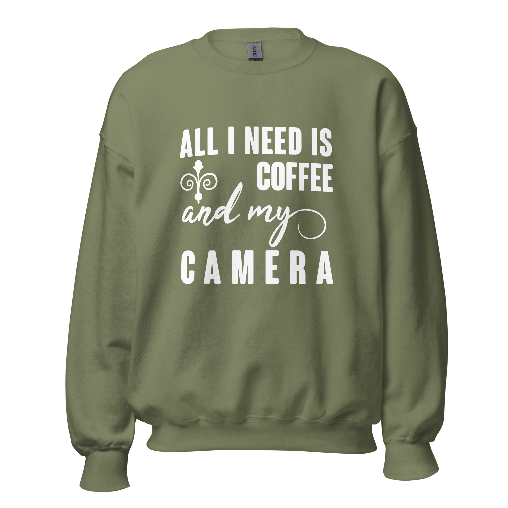 Coffee and My Camera Sweatshirt | Creative Caffeine Vibes - Image 15