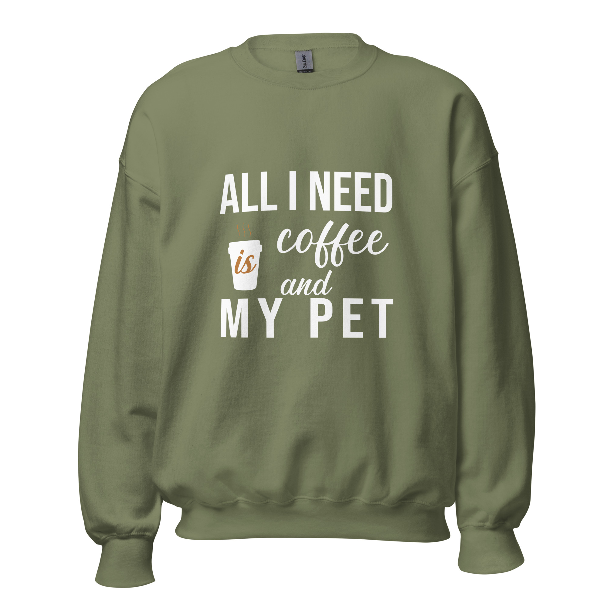 Coffee and My Pet Sweatshirt | Caffeine & Companionship Vibes - Image 16
