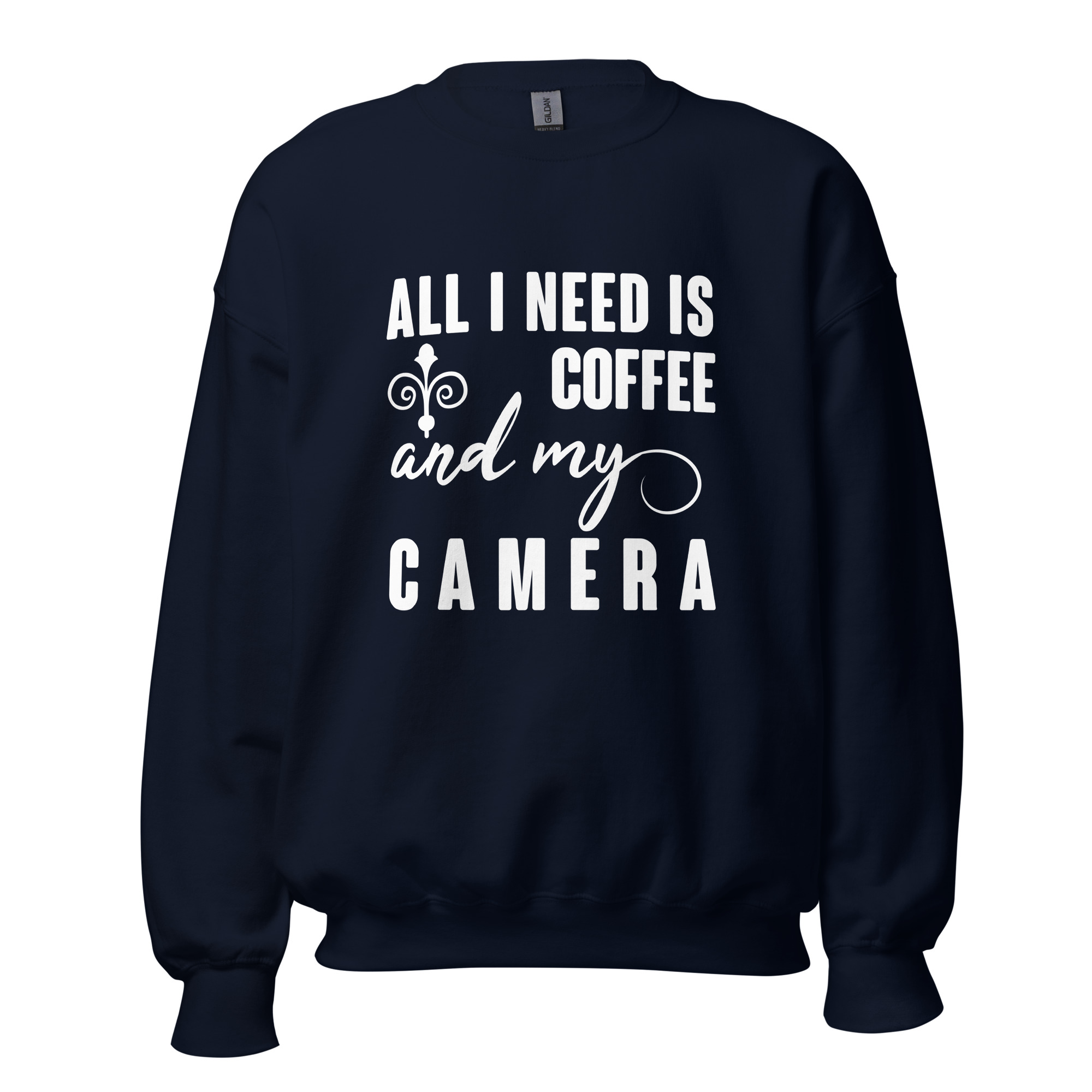 Coffee and My Camera Sweatshirt | Creative Caffeine Vibes - Image 6