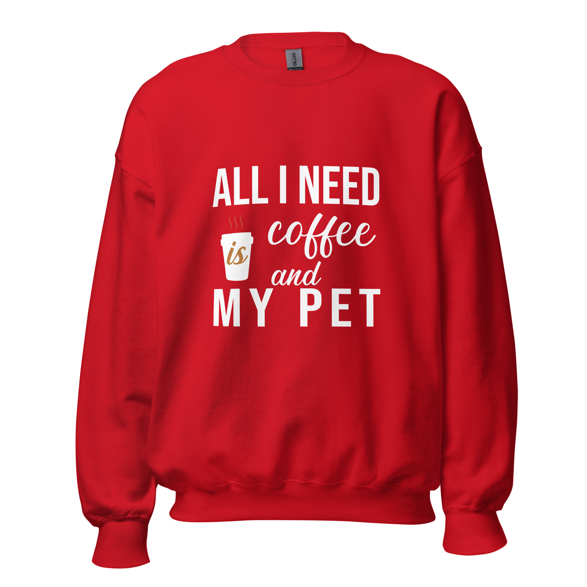 Coffee and My Pet Sweatshirt | Caffeine & Companionship Vibes - Image 9