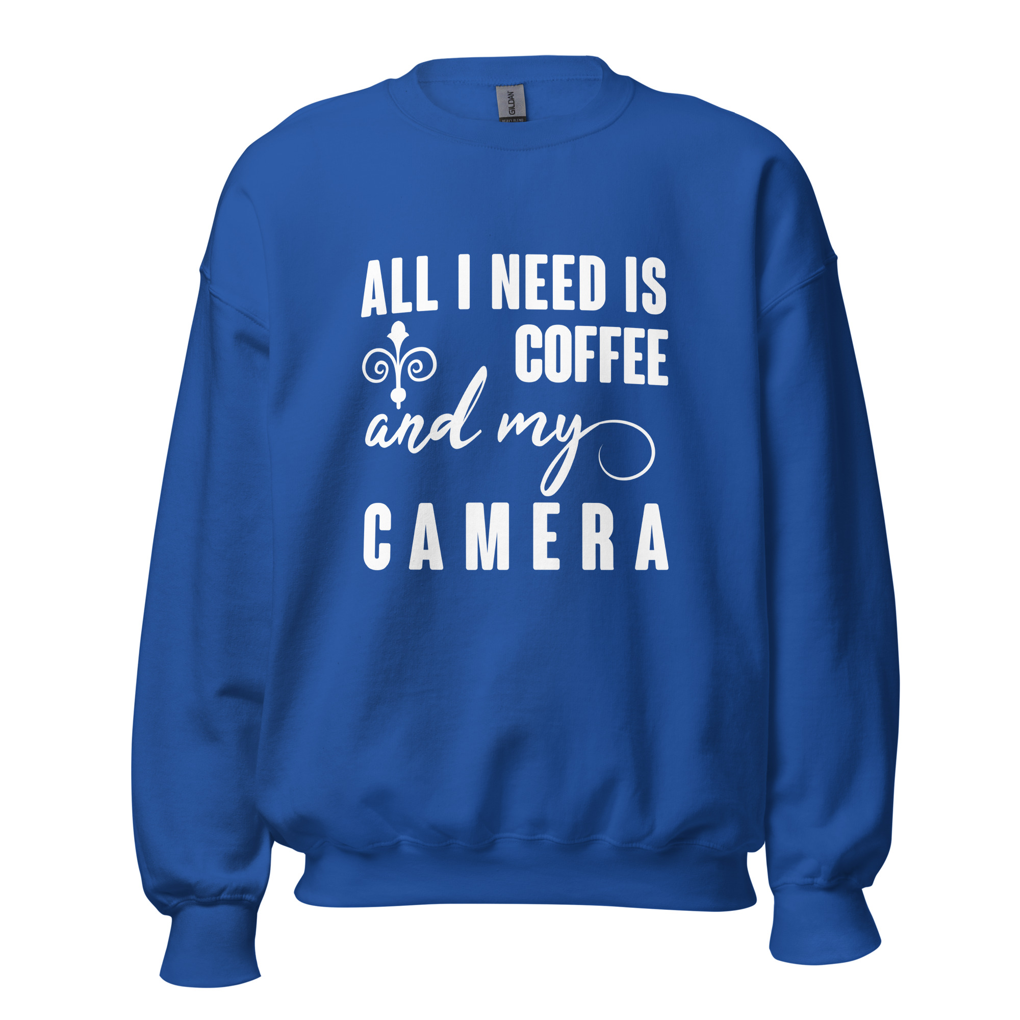 Coffee and My Camera Sweatshirt | Creative Caffeine Vibes - Image 10