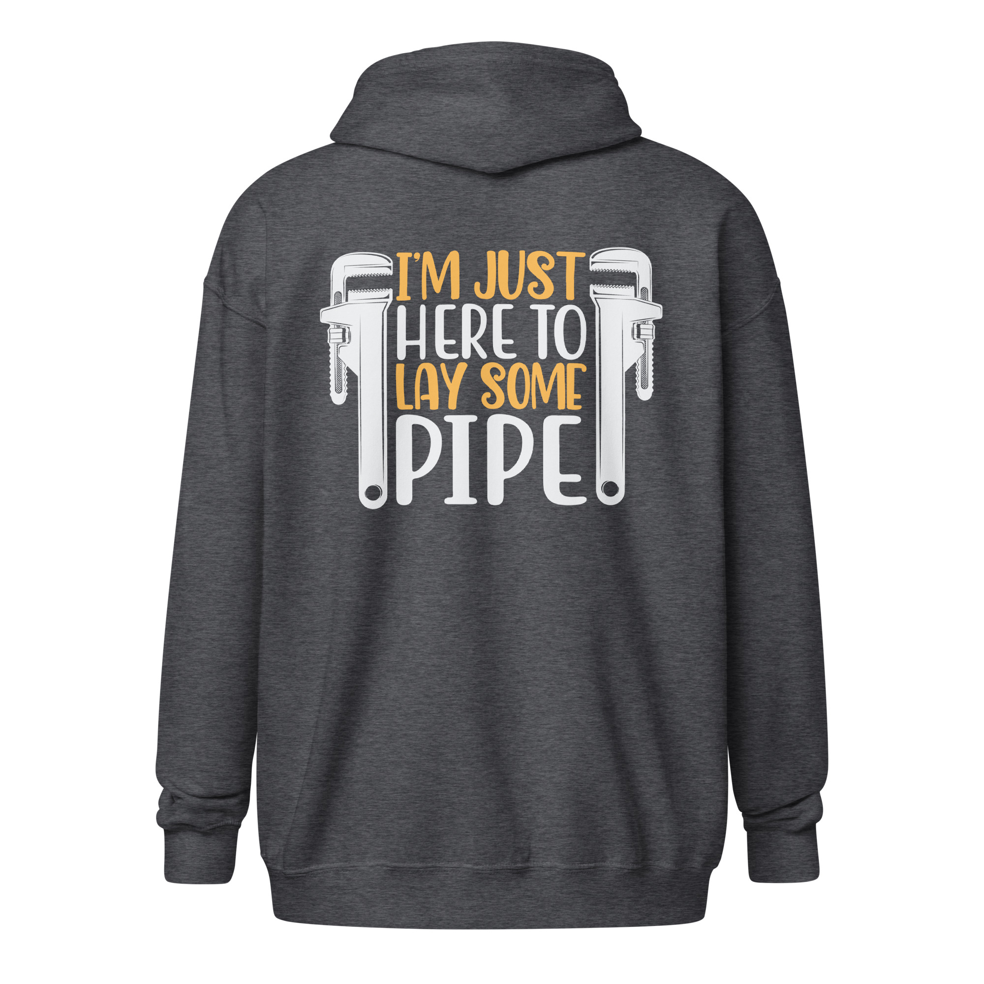Lay Some Pipe Hoodie | Funny Plumber Gift - Image 7