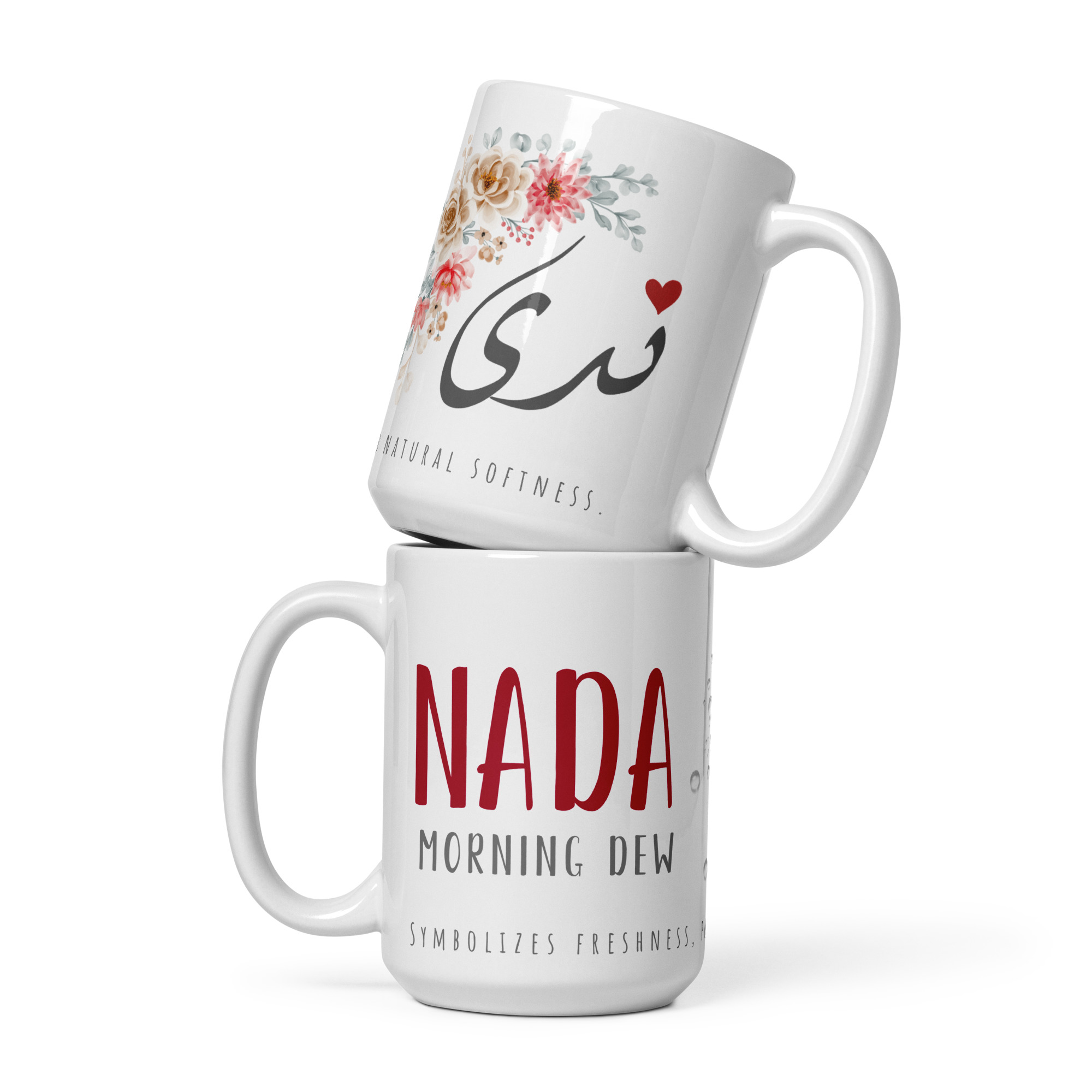 Nada Mug | Morning Dew Elegance - Image 3