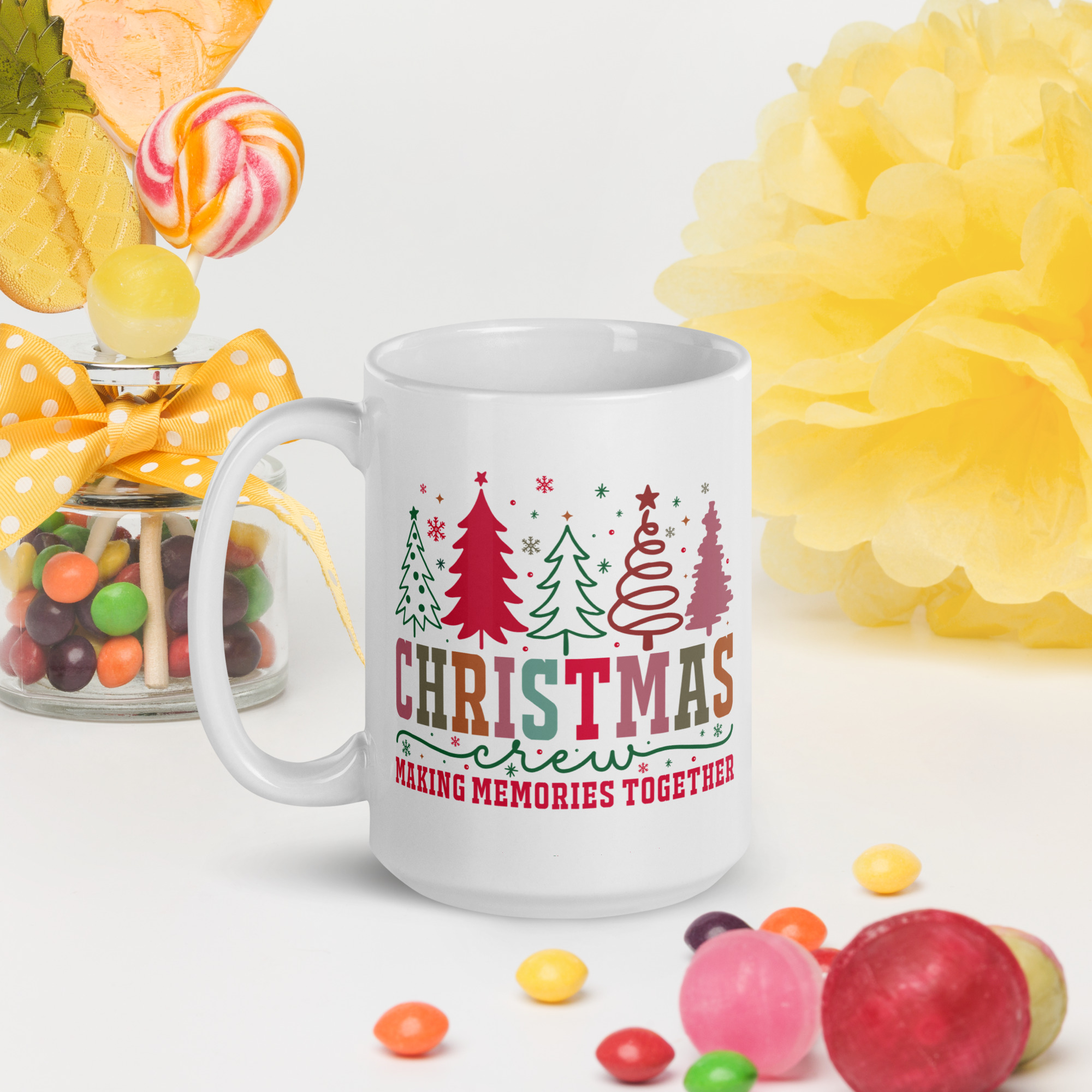 Christmas Crew Mug | Making Memories Together Cup - Image 5