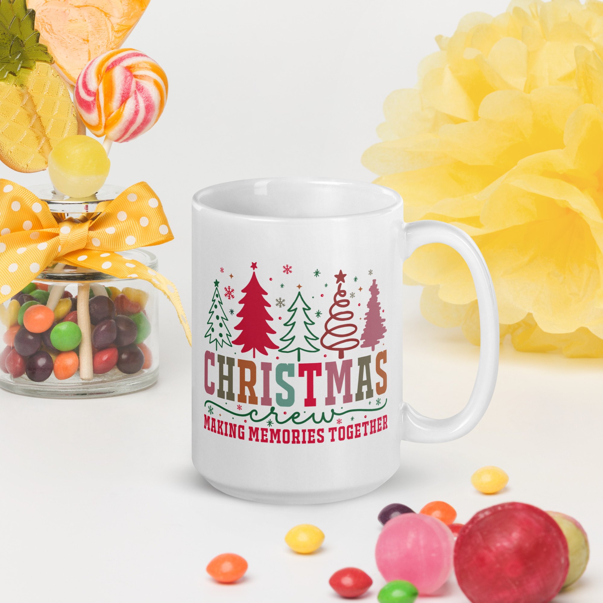 Christmas Crew Mug | Making Memories Together Cup - Image 6