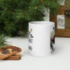 Believe in the Magic of Christmas Mug | Festive Train Edition – white front