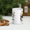 Believe in the Magic of Christmas Mug | Festive Train Edition – white front
