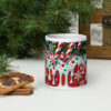 Candy Cane Christmas Mug | Festive Peppermint Holiday Cup – white front
