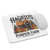 Hagrid’s Pumpkin Farm Mouse Pad | Cozy Magical Autumn Desk Decor – white front