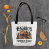 Hagrid’s Pumpkin Farm Tote Bag | Magical Autumn Harvest Design – black