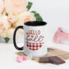 Hello Fall Mug with Color Inside – inside black left