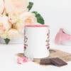Hello Fall Mug with Color Inside – inside pink front