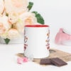 Hello Fall Mug with Color Inside – inside red front