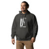 I Like To Get High | Rock Climbing Unisex Hoodie – black left front