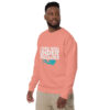 I Work Well Under Pressure Sweatshirt | Fun Gift for Divers & Ocean Lovers – dusty rose left front