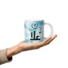 Ola Mug – Arabic Calligraphy with Heart | Elevated & Graceful Gift – white handle right