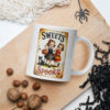 Sweets & Spooky | Retro Halloween Mug – white